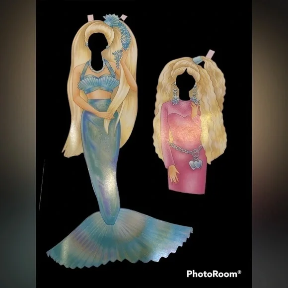 BARBIE paper doll- vintage from 1993 original product from Mattel, inc - Picture 8 of 11